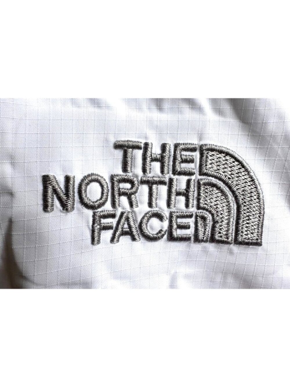 North Face Womens Hyvent Rain Jacket Ladies XL White Black Hooded Waterproof EUC - Picture 6 of 12